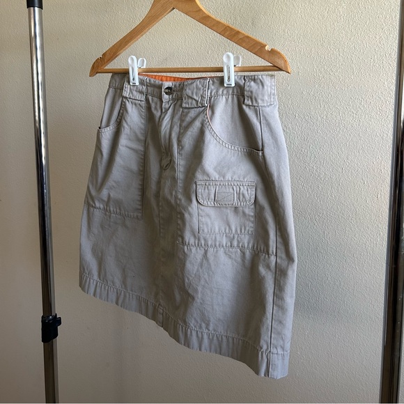 EDDIE BAUER Khaki Cargo Skirt - Picture 3 of 11
